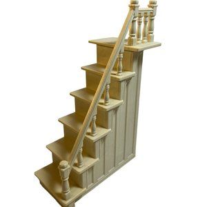 Calico Critters Red Roof Country Home replacement Stair Case Steps Part (only)